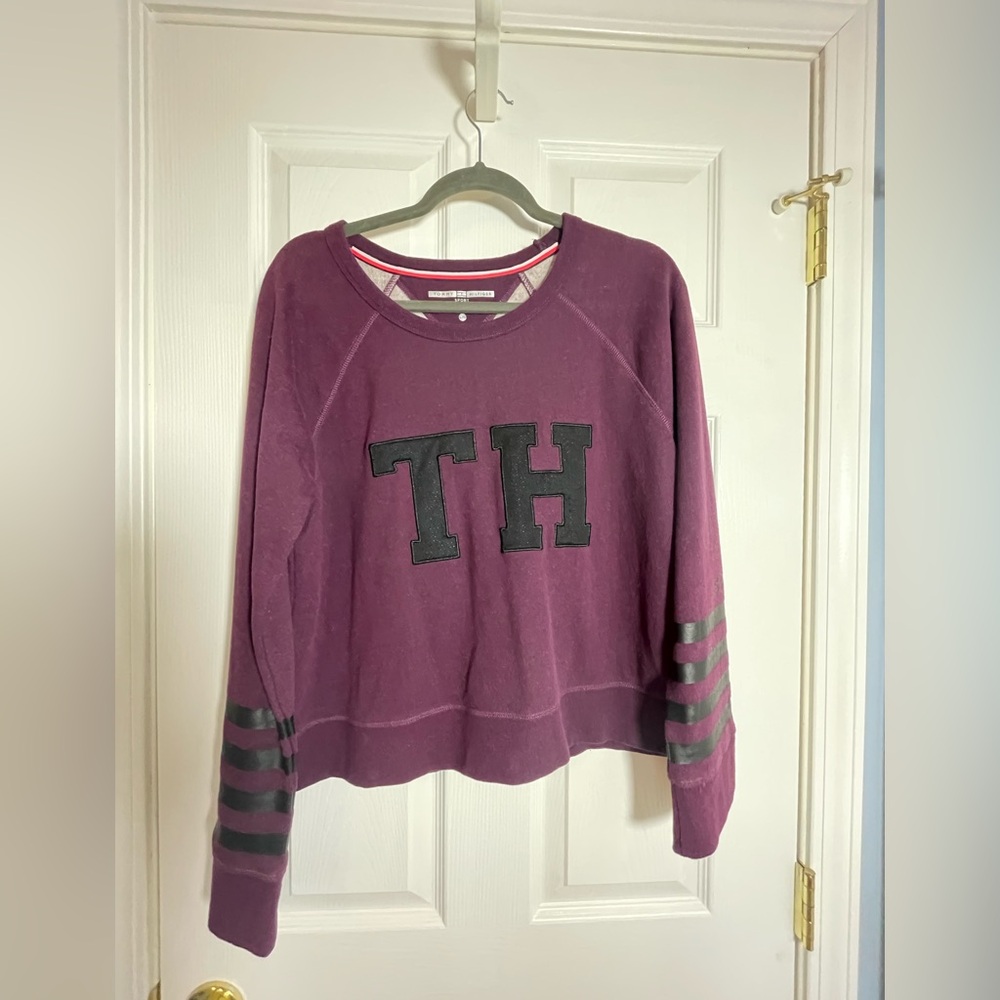Tommy Hilfiger Sport Maroon Sweatshirt